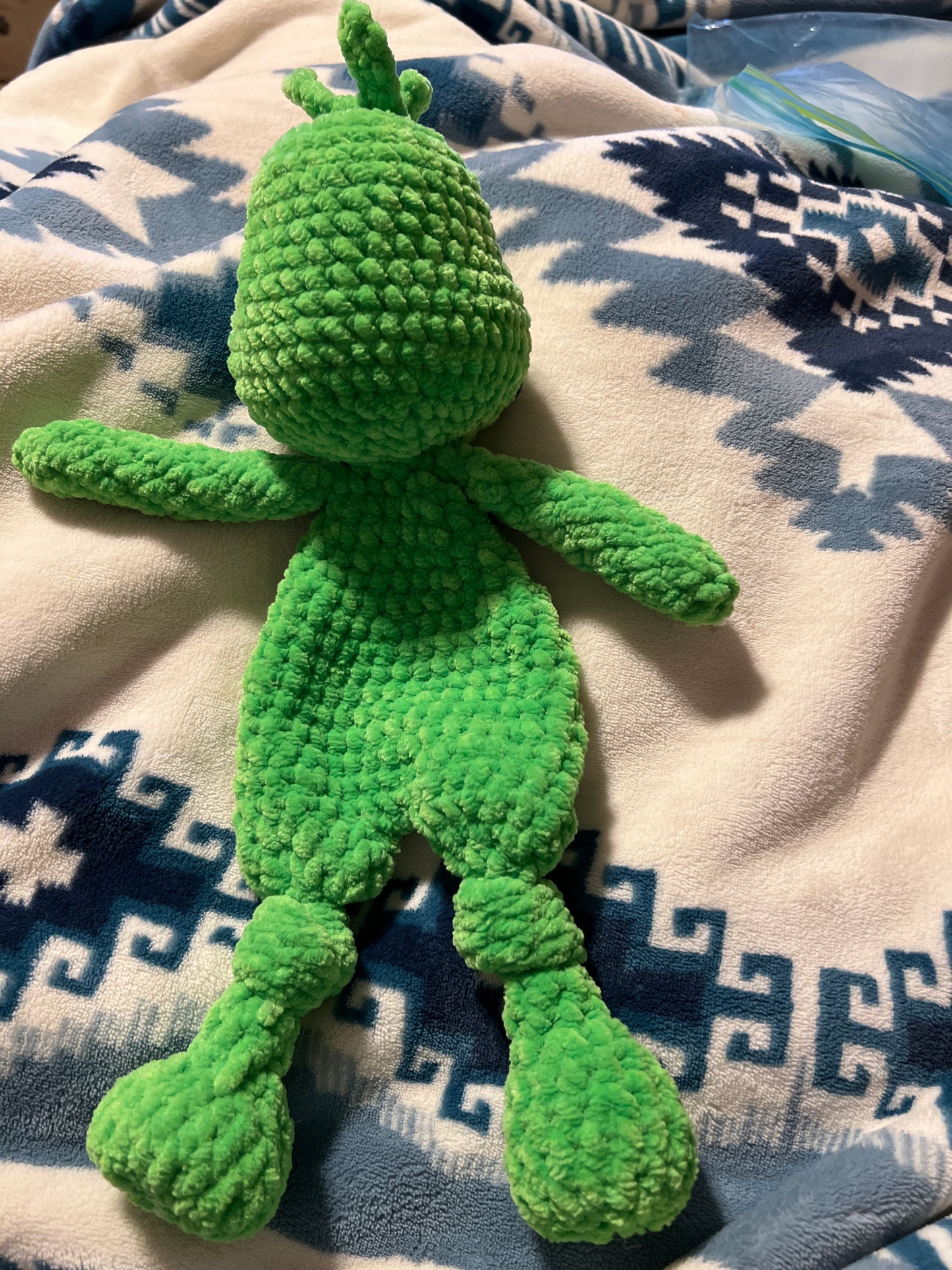 Baby Grinch Snuggler