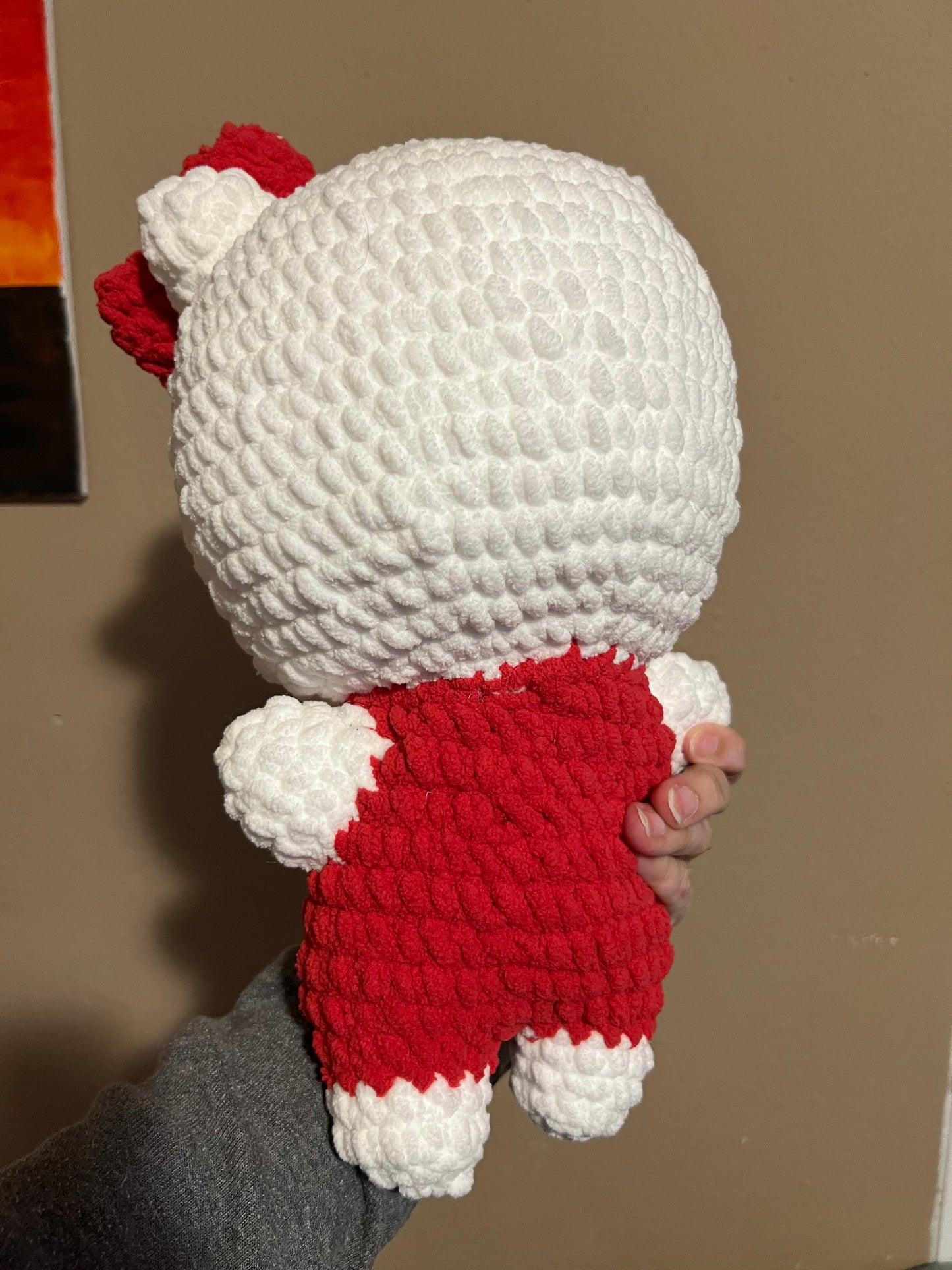 Handmade Crochet Kitty Plush