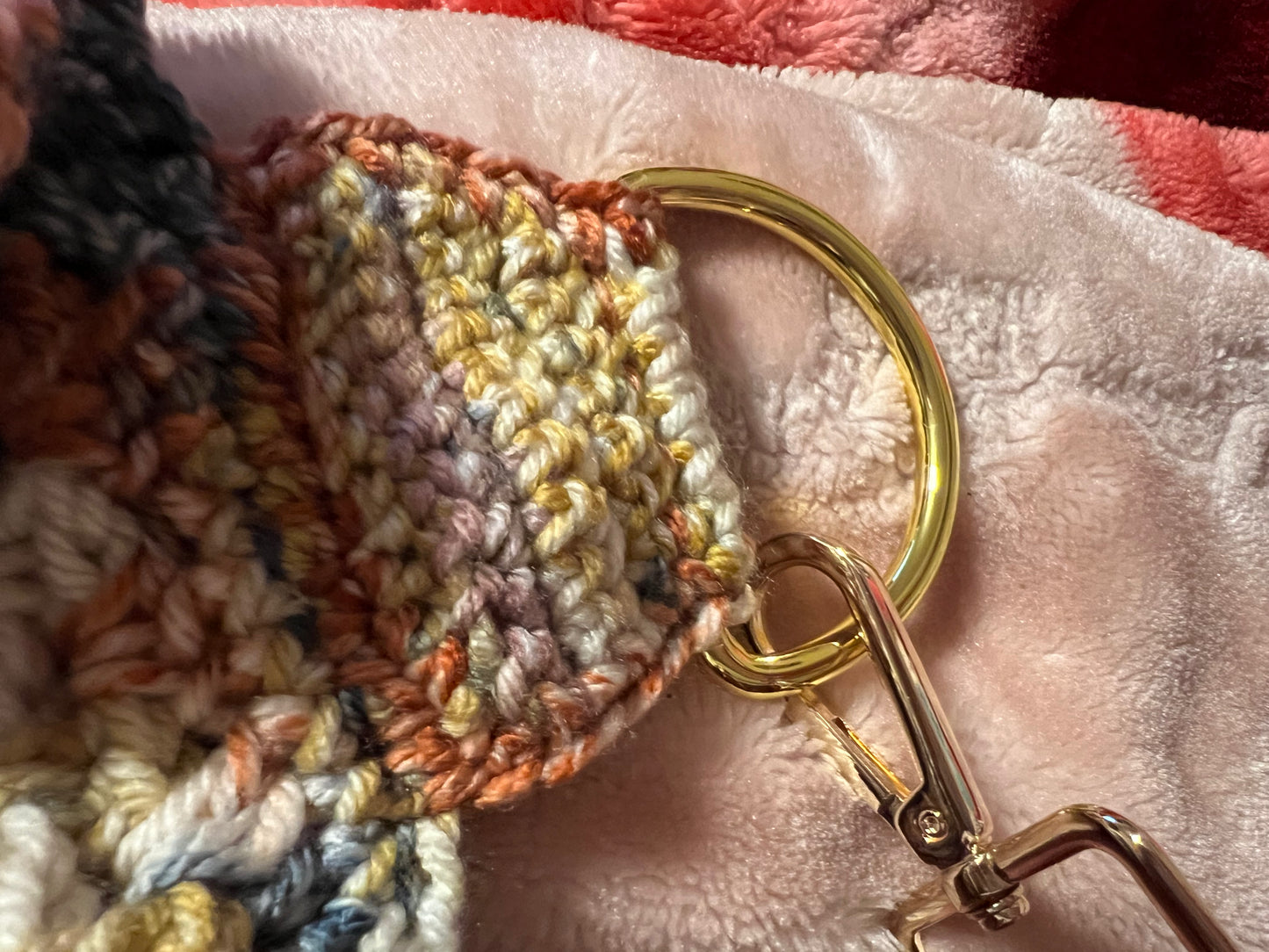 Granny square fall themed crossbody