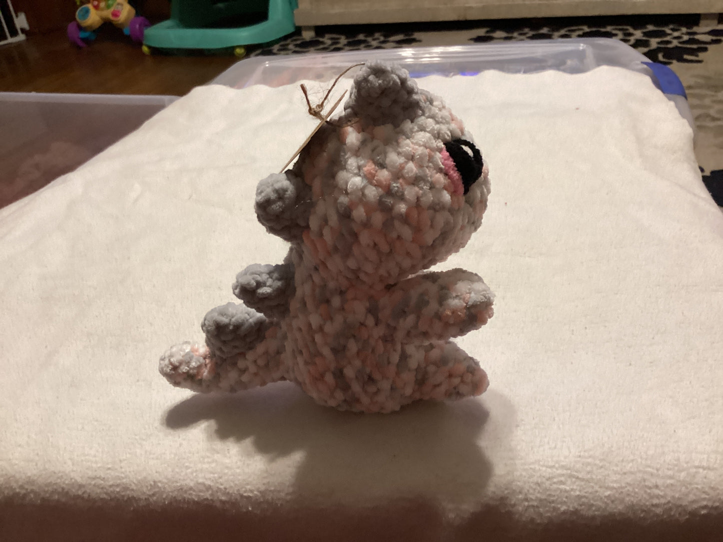 Little Pink and Gray Dino