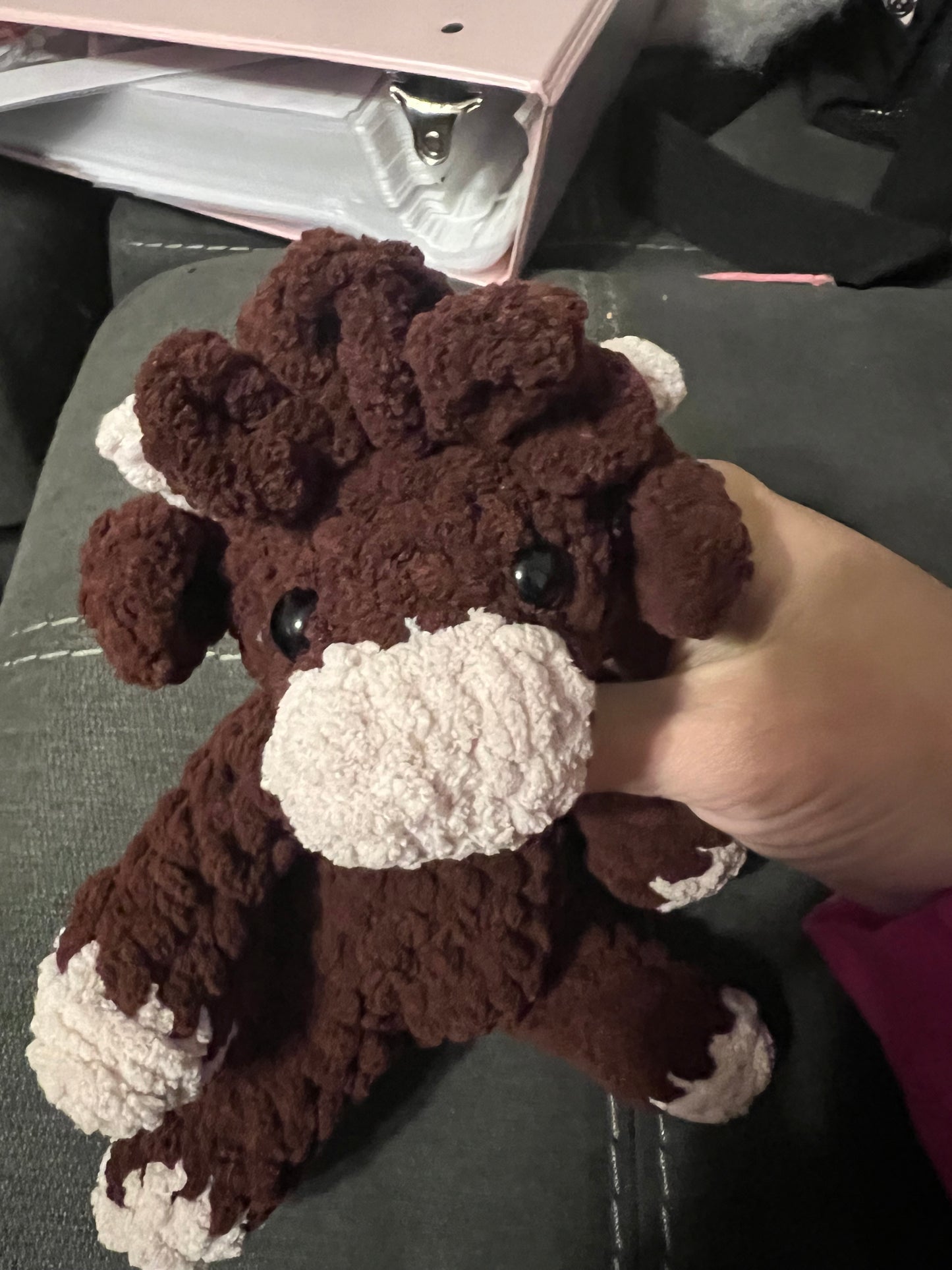 Crochet Highland cows