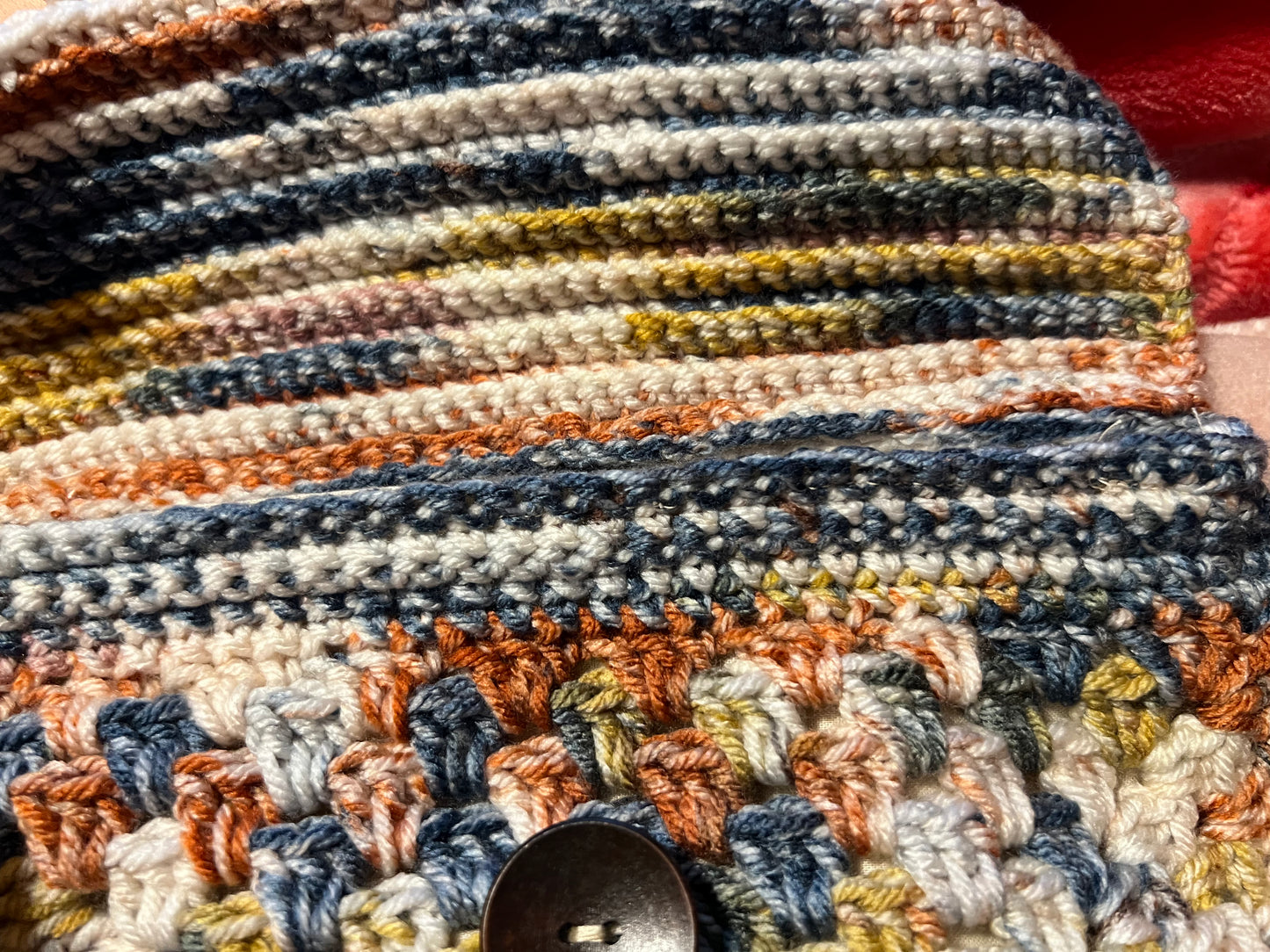 Granny square fall themed crossbody