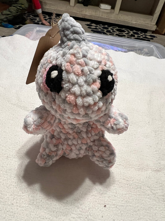 Little Pink and Gray Dino