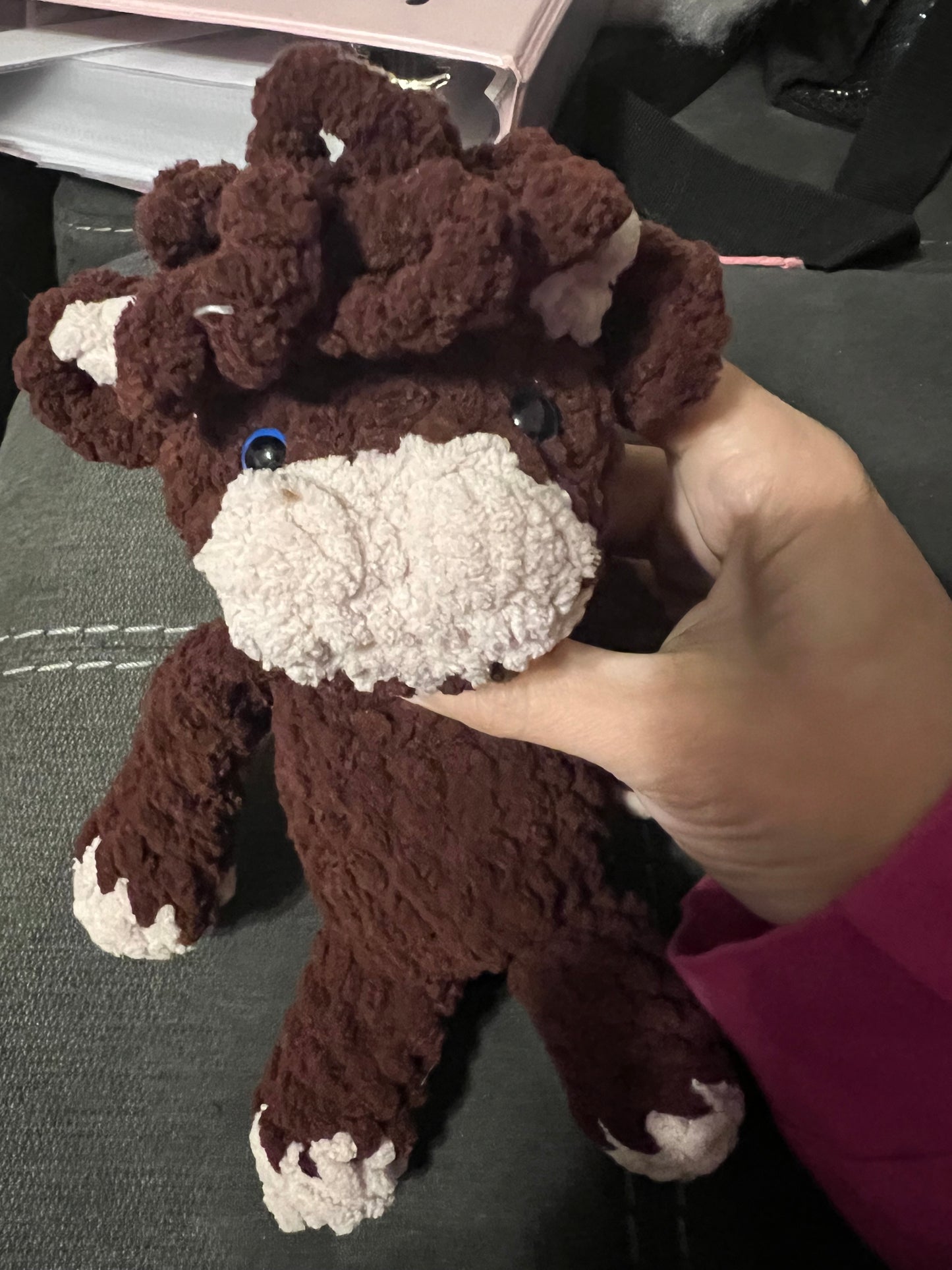 Crochet Highland cows