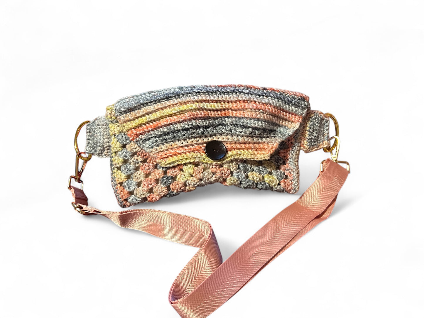 Crossbody bag- Granny square