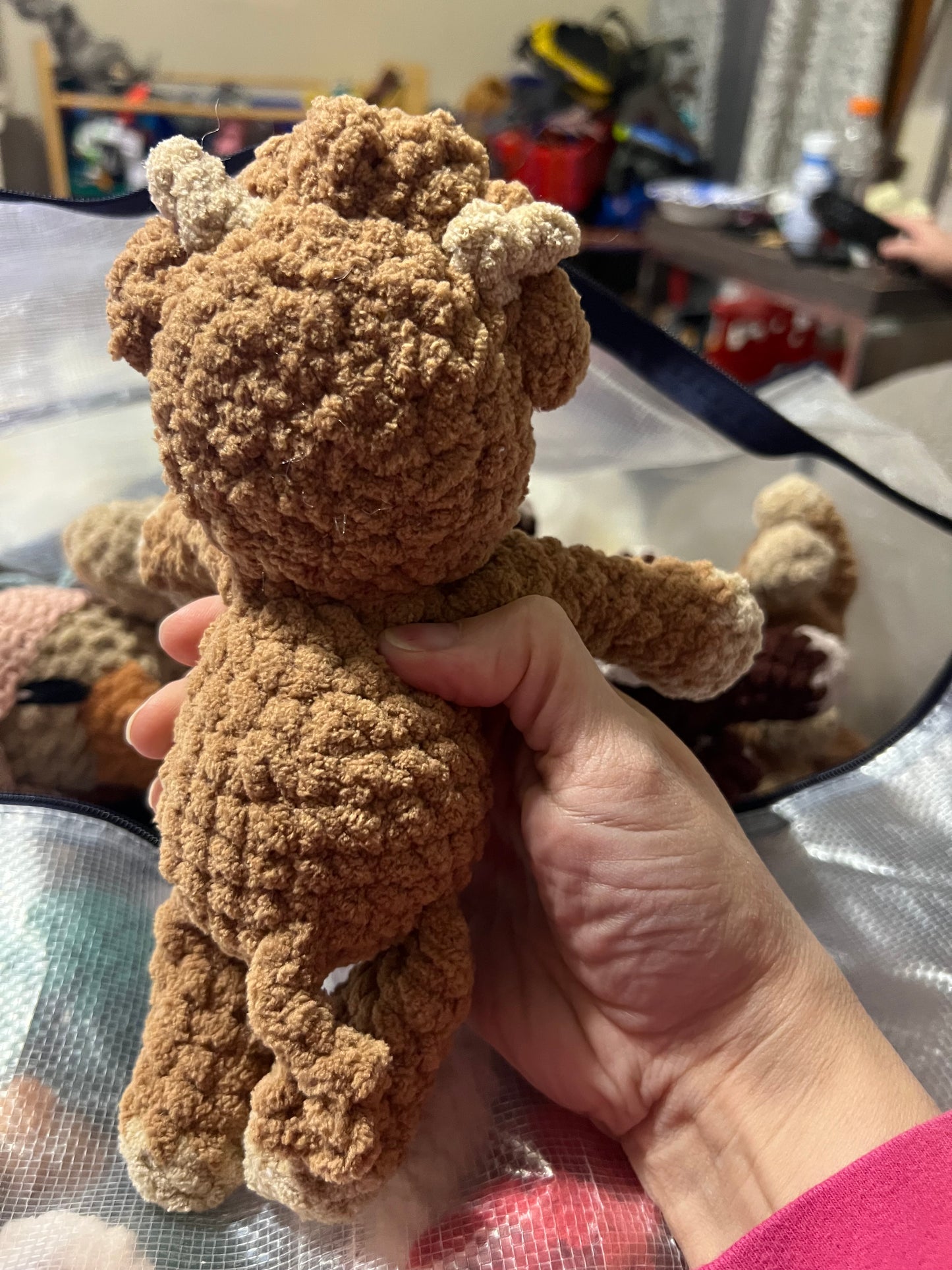 Crochet Highland cows