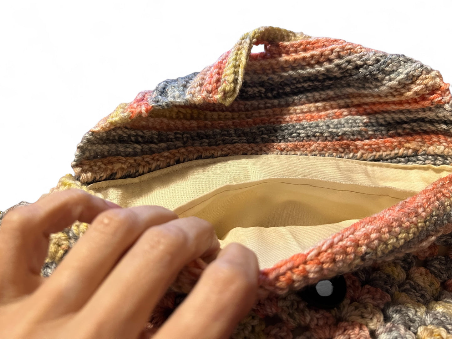 Crossbody bag- Granny square