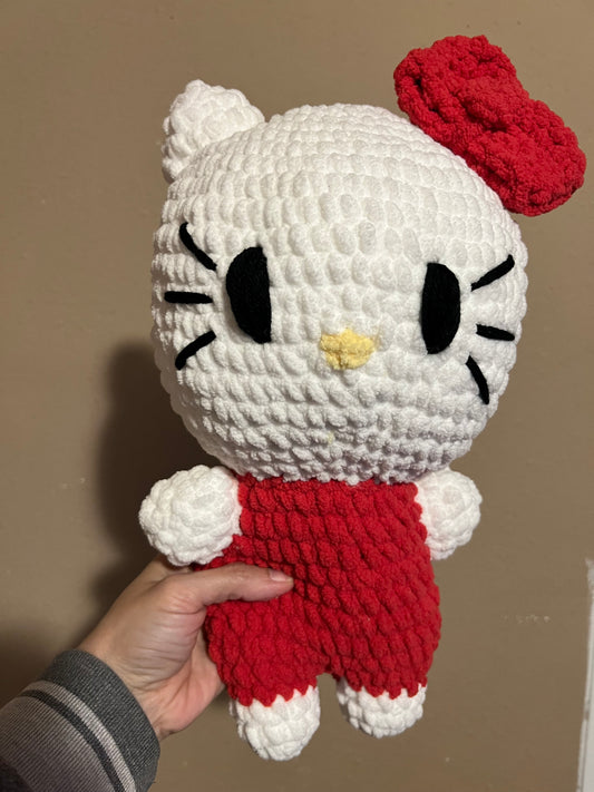 Handmade Crochet Kitty Plush