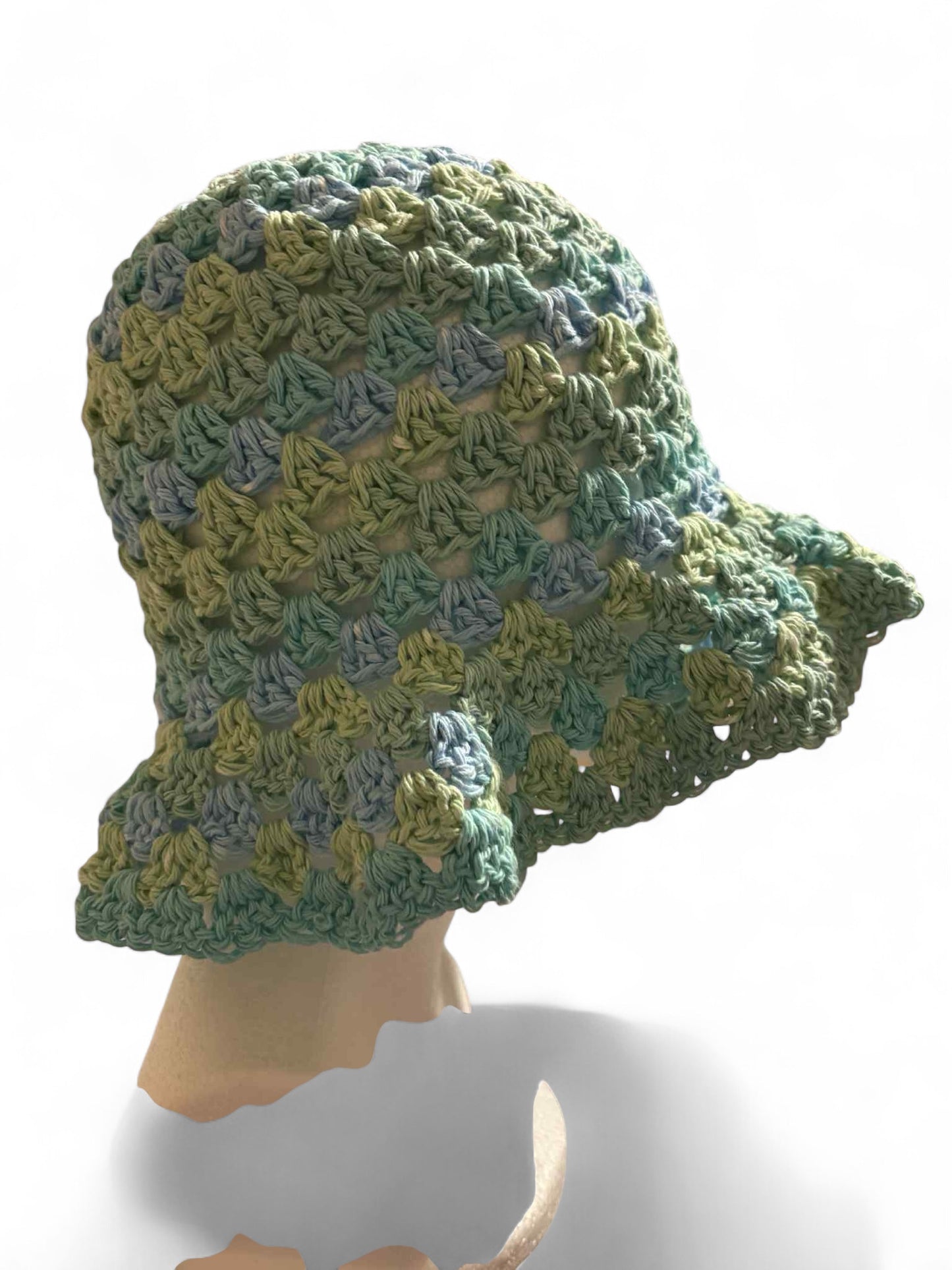 Ocean Stripes Bucket hat.