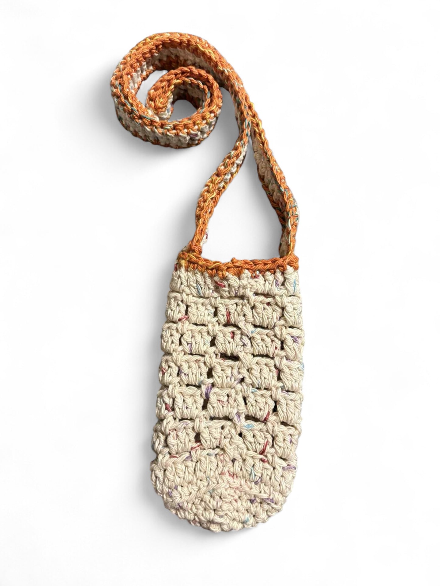 Water bottle holder with strap