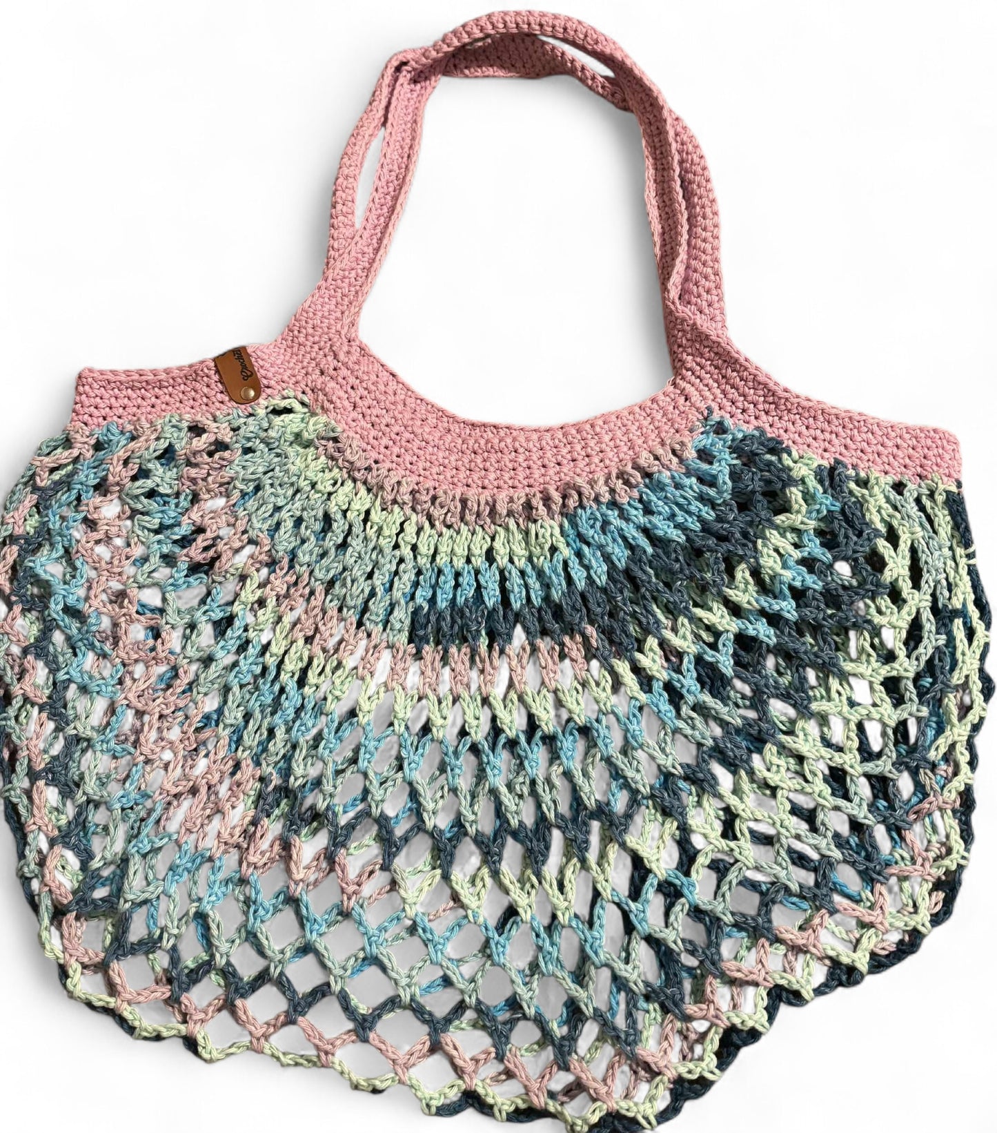Large multicolor market bag