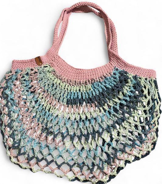 Large multicolor market bag