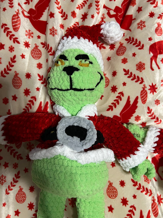 Cheeky Santa Grinch