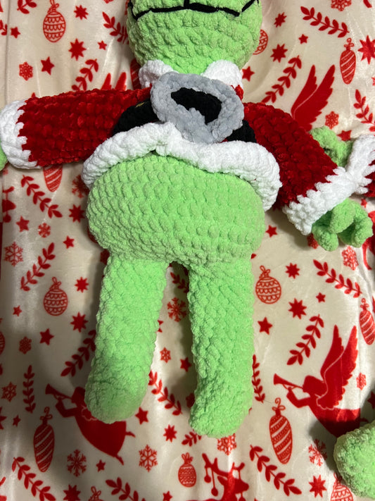 Cheeky Santa Grinch